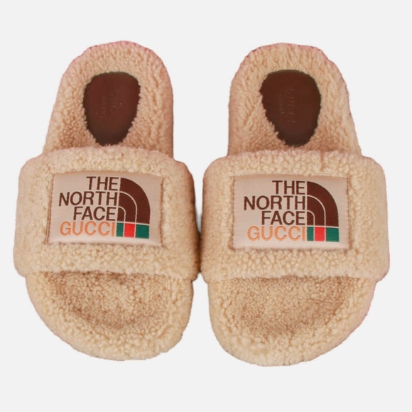 The North Face x Gucci Wmns Merino Wool Slide 'Butterscotch' size 39 - Picture 3 of 5